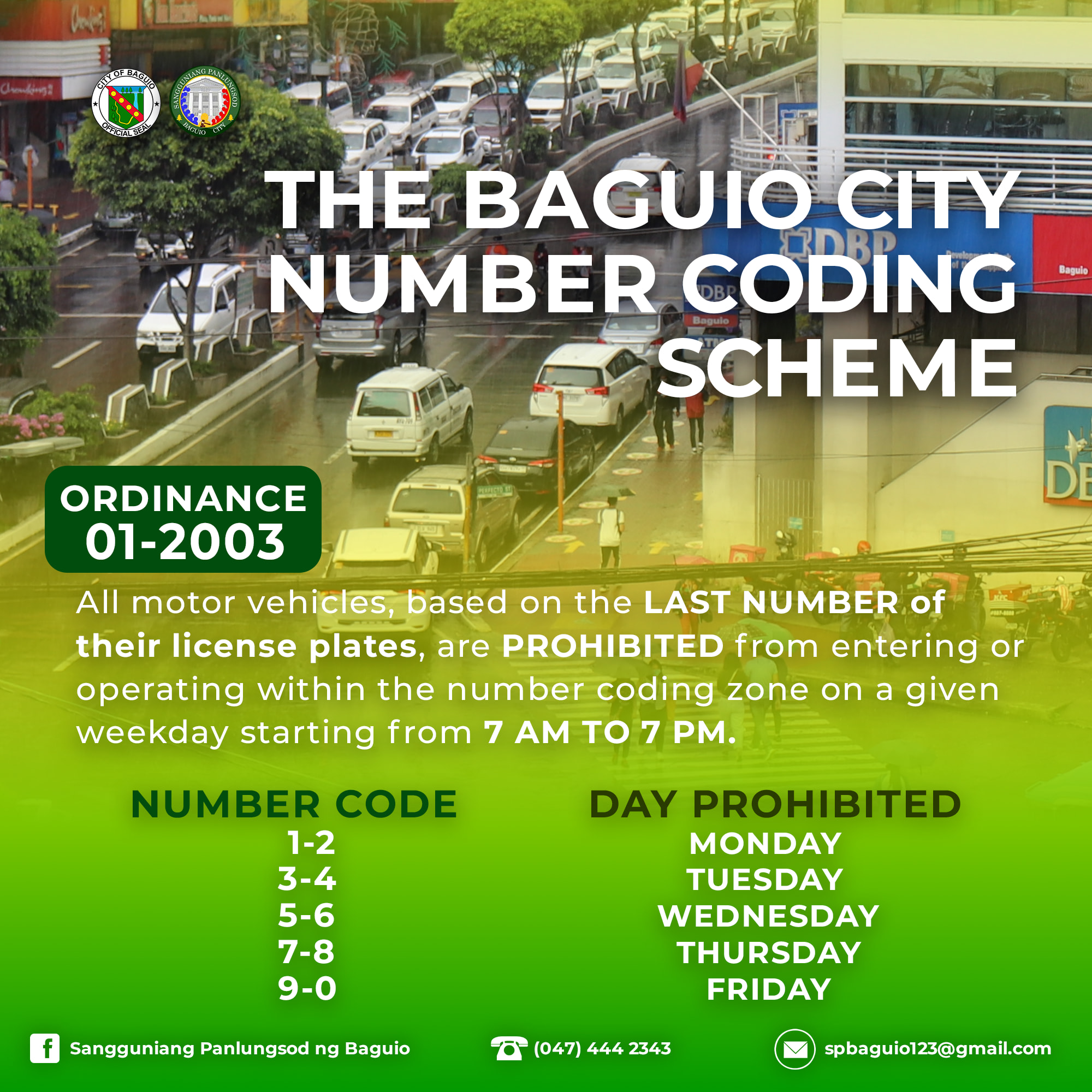 Important Reminders To All Who Plan to Visit Baguio City