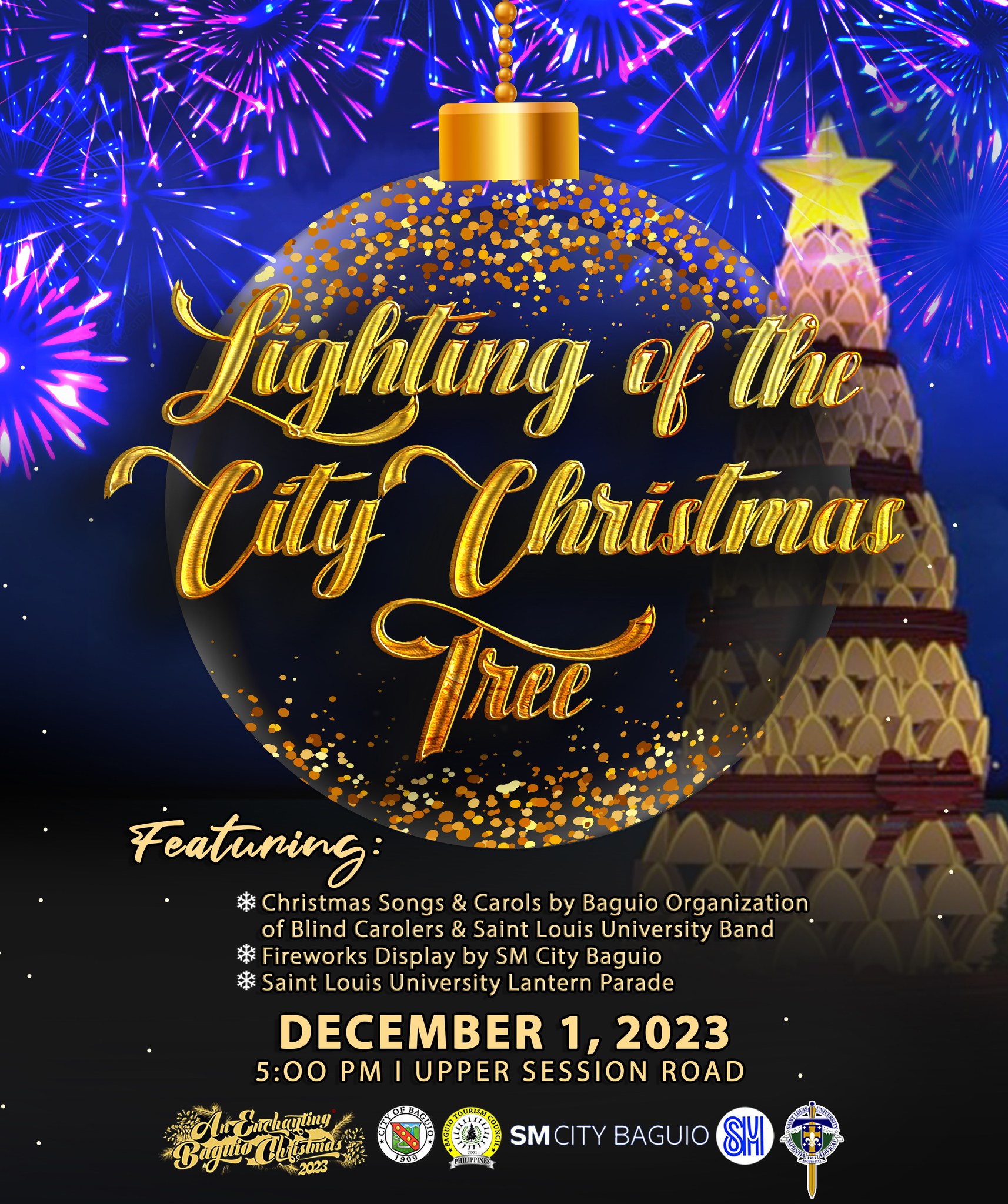 Symbolic Lighting of the City Christmas Tree